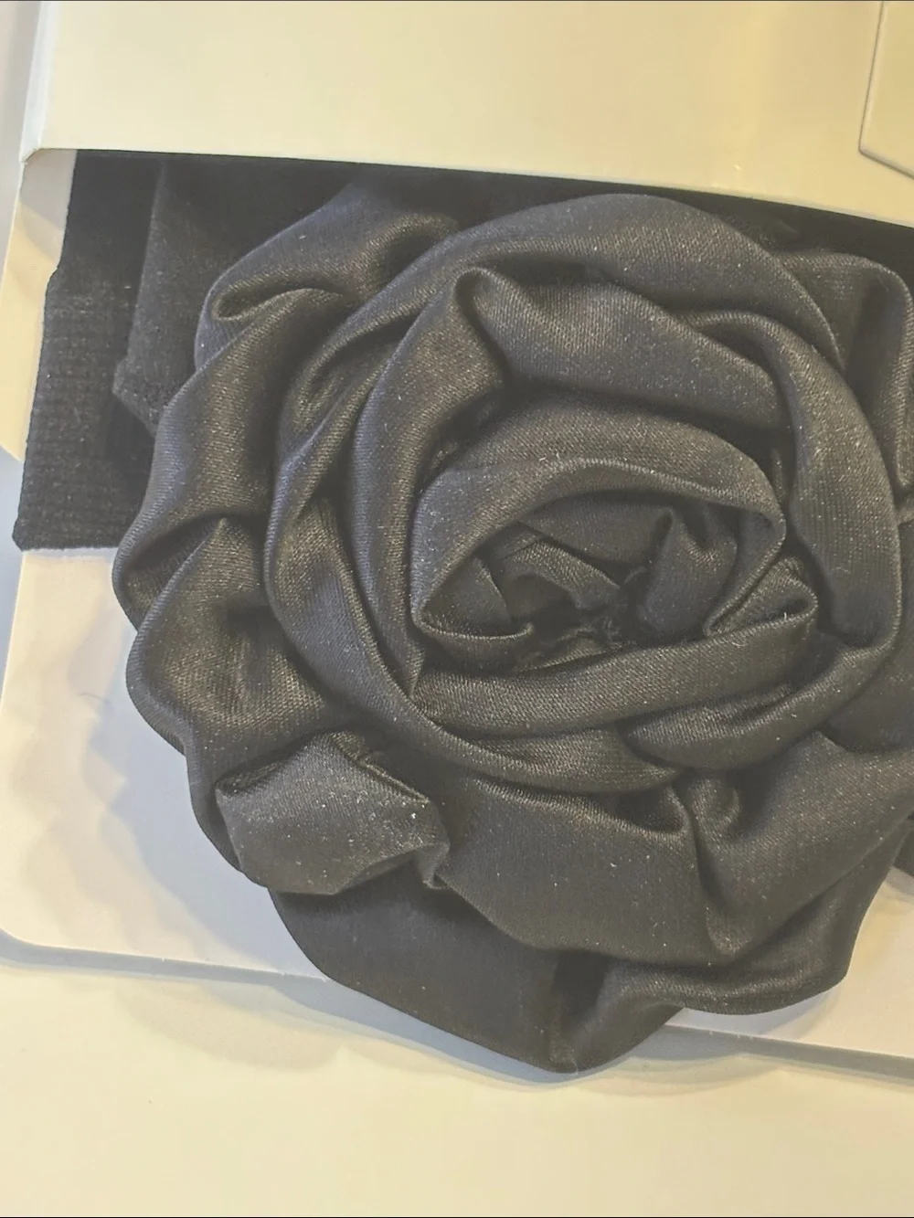 A New Day Black Rosette Detail Fashion Anklet Socks